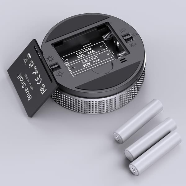 wxsp 1 stk. Roterende Kjøkkentimer - Magnetisk Rund LCD-timer for Baking og Matlaging -