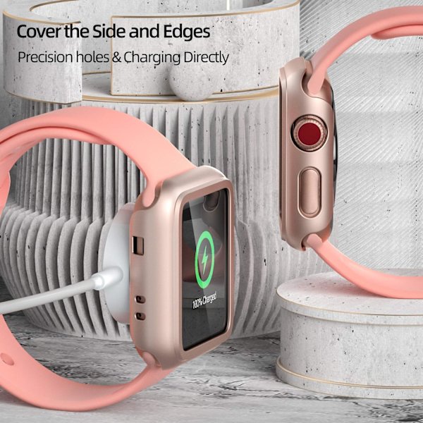 Kompatibel med Apple Watch Series 3 / Series 2 deksel med skjermbeskytter