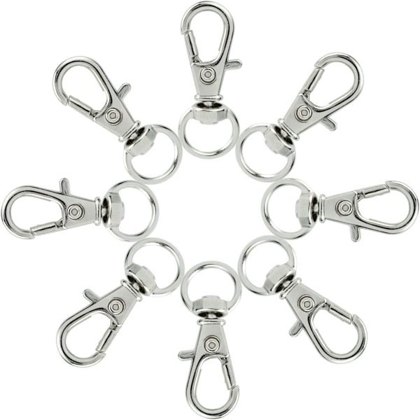 50 stk Swivel Clasps Lanyard Snap Hook