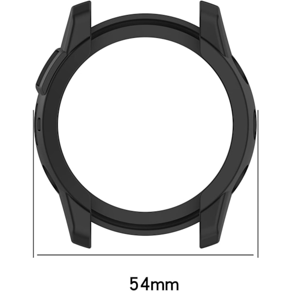 [2-pak] Urkasser kompatible med Garmin Tactix 7/Tactix 7 Pro Case (Ingen skærmbeskytter) Robust beskyttelsesetui til Garmin Tactix 7 Pro - Sort, Hvid