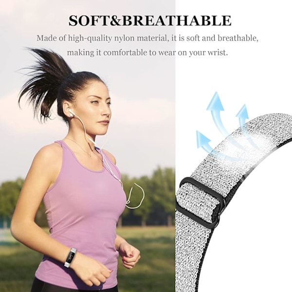 Rem för Fitbit Luxe - Justerbart Sportarmband