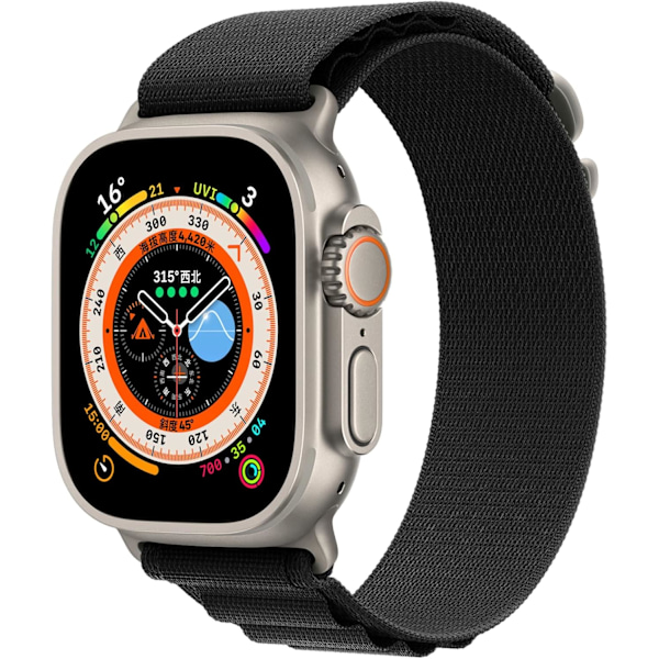 FaYogam Alpine Loop Band kompatibel med Apple Watch Band 49mm 45mm