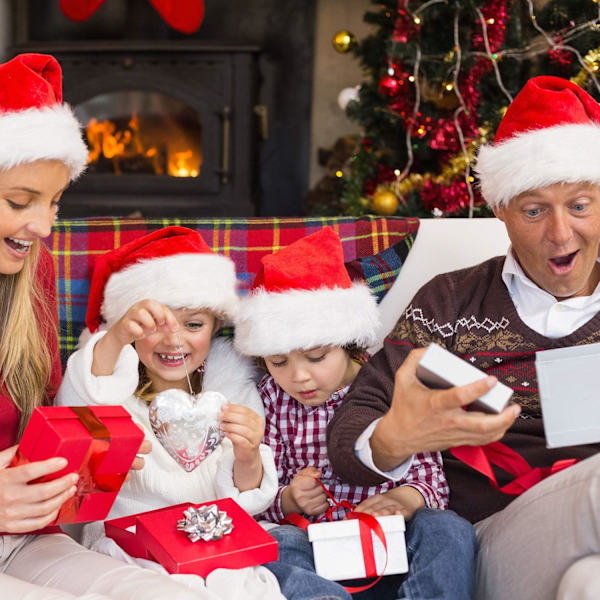 Julhatt, hatt, julhatt för unisex vuxna, extra tjock klassisk