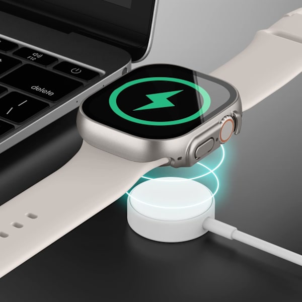 2-pak hårdt etui, der er kompatibelt med Apple Watch