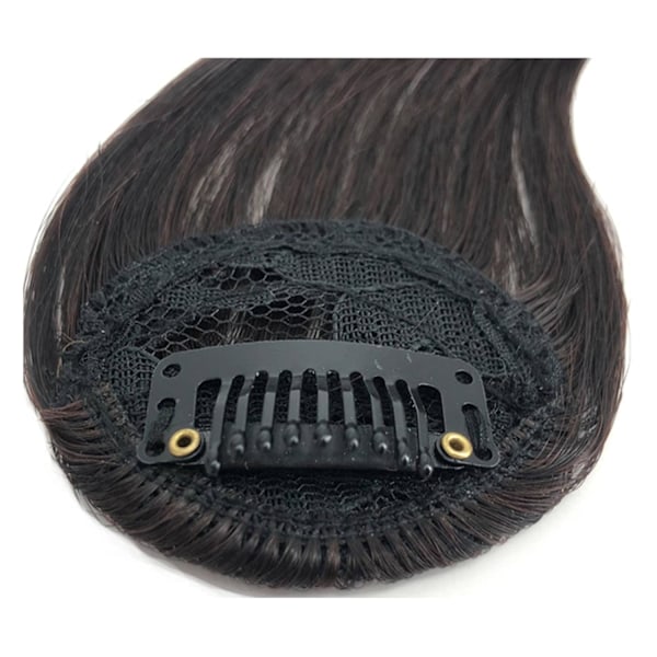 Bangs Hårklemme i Bangs Wispy Bangs med tempelhårstykker