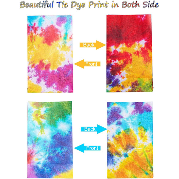 24 stk Tie Dye papirposer - Camouflage godteposer/godteposer til fester