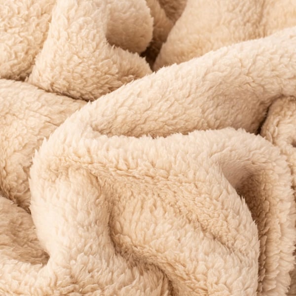 Hundfilt, Kattfilt, Mjuk Varm Fleece Husdjursfilt för Valp