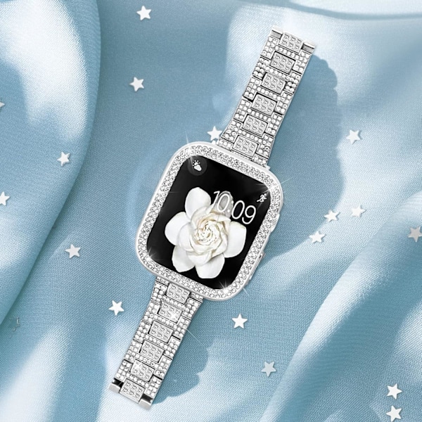 Kompatibel med Apple Watch Band 44 mm med fodral