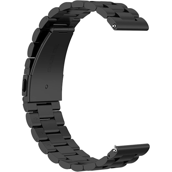 Kompatibel med Galaxy Watch 4 44mm 40mm Band Classic 46mm 42mm Bands, 20mm rustfritt stål metall erstatnings klokkearmbånd for Galaxy Watch 3