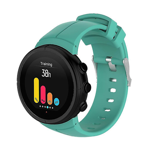 Handledsrem för Suunto Spartan Ultra Silikon Smart Watch Band Repskyddad Rem Green