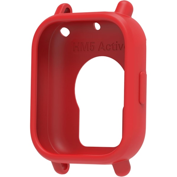 (2 ST) Skal för Redmi Watch5 Lite, Mjukt silikonskal Kompatibelt med Redmi Watch5 Lite Smart Watch Röd Lite