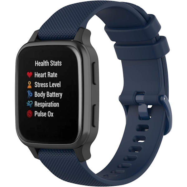 Garmin Venu Sq Music Silikonband - Mjukt utbyte (blå)