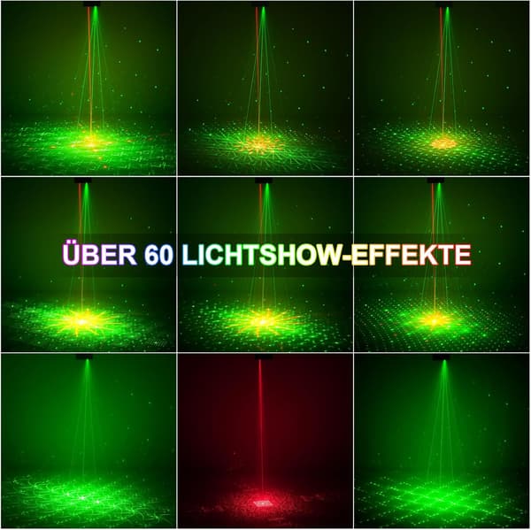 Mini diskolys festlys, diskolys med fjernkontroll, 32 mønster strobe festlys med musikkontroll, USB diskokule festlys for