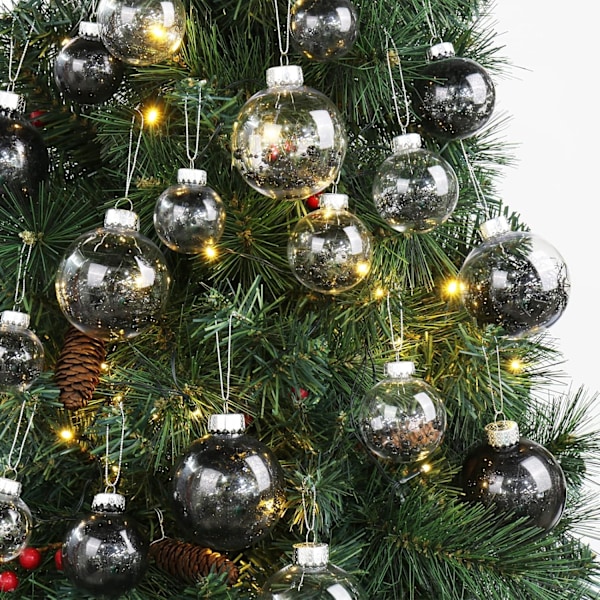30 stk julekulepynt 2'' knusesikre julepyntsett