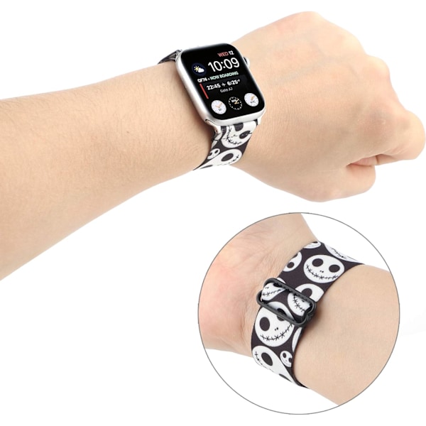 Justerbart elastisk armbåndsrem Stretchigt nylon Snygg Art