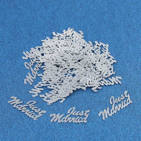 Just Married Konfetter - Bröllopsdekoration