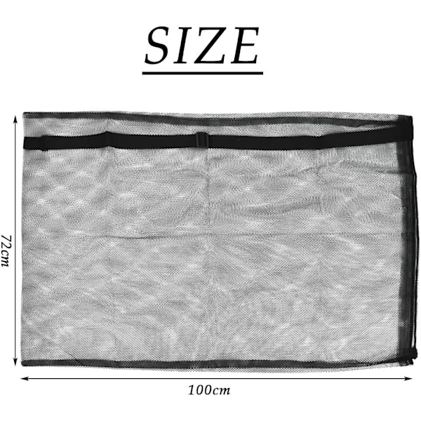 Ball Net Bag Fotballveske - Slitstark mesh for sportsballer (28,35 x 39,37)