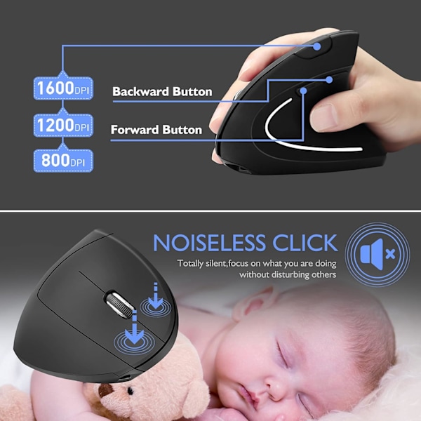Bluetooth-mus for iPad. Bluetooth-mus for Macbook