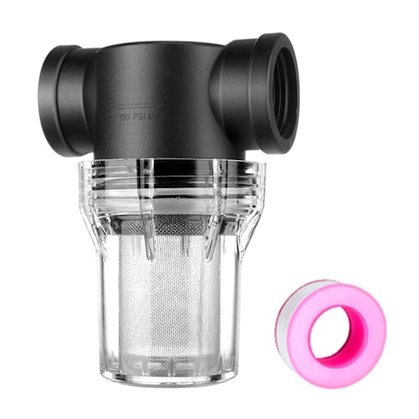 1\" 40 Mesh Sedimentfilterfäste Vattenfilter T Silfilter