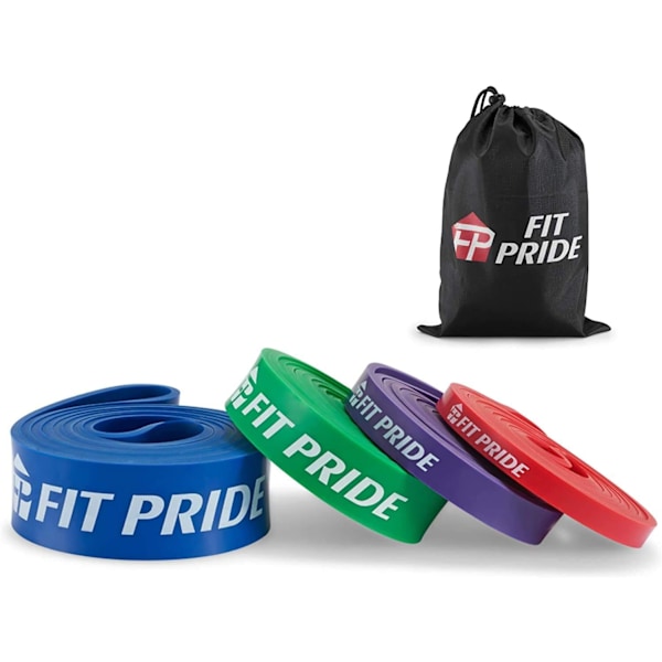 fr Pull Up Eercise Stretchable Increase Mbility fr Pwerlifting Great fr Wrkut -Pak f 4 Red, Purple, Green, Blue Red, Purple, Green, Blue