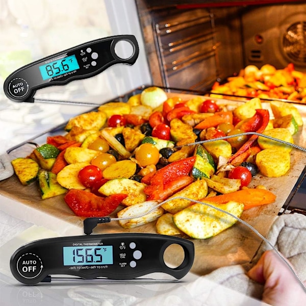 Direktläst Kötttermometer Dubbel Prob Ultrsnabb Bäst