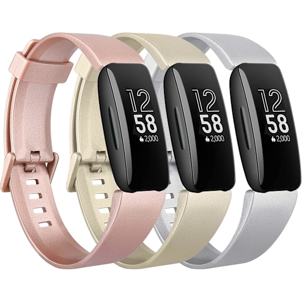 Bløde silikone remme til Fitbit Inspire 2 og mere