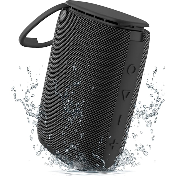 Ipx7 vattentät dusch Bluetooth-högtalare, bärbar trådlös