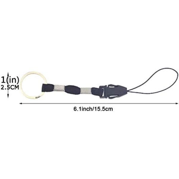 Nylon Lanyards för USB-minne och små elektroniska enheter (10 st)