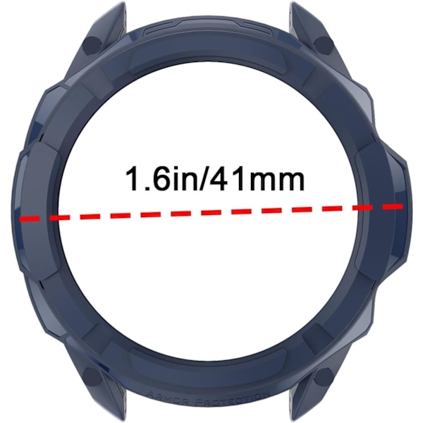 Beskyttelsesetui Kompatibelt med Galaxy Watch 3 41MM, Blødt TPU Belagt Beskyttelsesetui (Ridsefast) Beskyttende Skærmbeskyttelse Cover Shell Sleeve Protector F