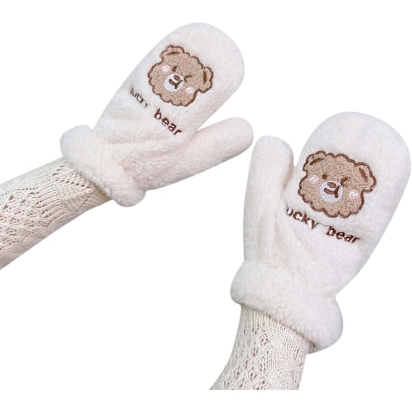 Gloves and Mittens for Women - Cute Hanging Neck Cartoon Character