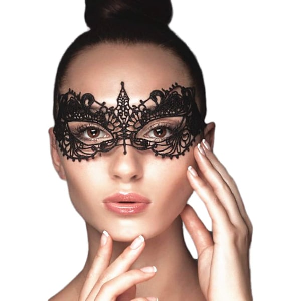 Blondert Masquerade Maske Elastisk, Passer for Voksne, Mykt og skånsomt materiale, Spesielt for