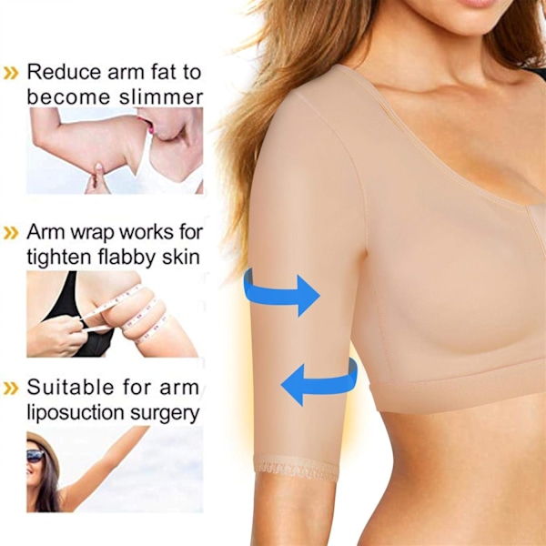 Shaper Tops til kvinder Arm Kompression Post Kirurgi Front Lukning BH