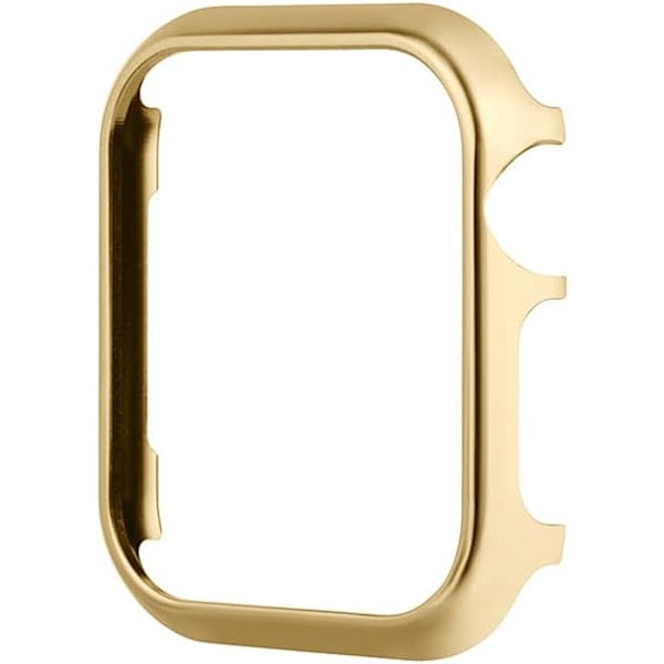 Kiiltävä alumiiniseoksesta valmistettu puskurikotelo, reunojen suojaus, metallinen suojakehys, sivusuojus [EI näytönsuojaa] Yhteensopiva Apple Watch SE/Series 6 -kellojen kanssa
