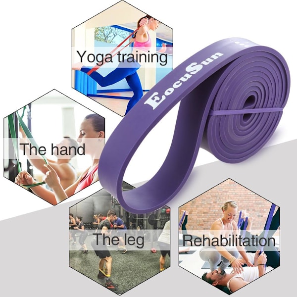 Pull Up, Stretch, Mobilitetstræning, Assisterede Pull Up Stropper Powerlifting Bånd til Hjemmefitness, Stretching og Modstandstræning, Sæt