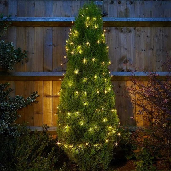 Vandtætte batteridrevne Fairy Lights - 20 fod, varm hvid