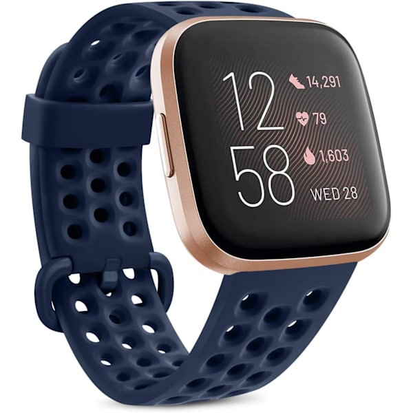 Silikonesportsremme til Fitbit Versa - mænd og kvinder