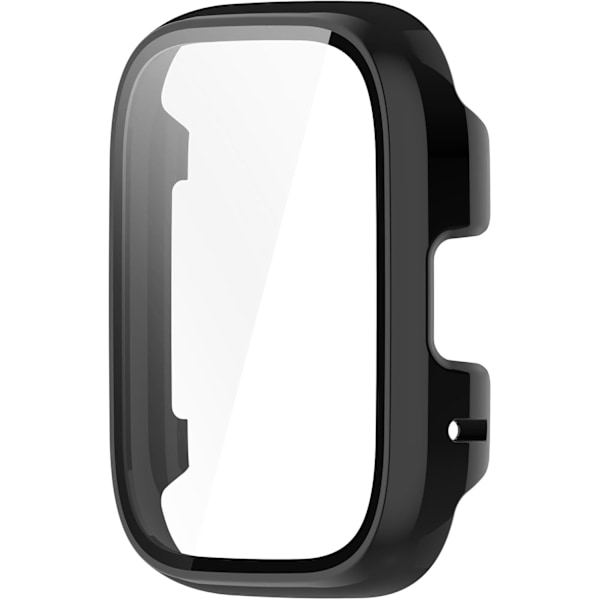 PC Full Coverage Skyddande Skärmskydd Fodral Avsett (för Xiaomi Redmi Watch 3 Active) / (Watch 3 Lite) Smartwatch Tillbehör (Svart