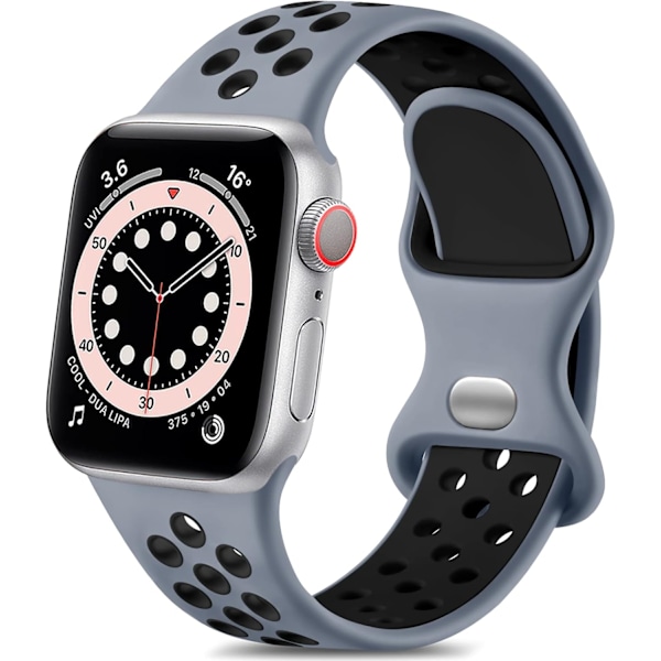 Sportsband kompatibel med Apple Watch Band 45 mm 44 mm 42 mm