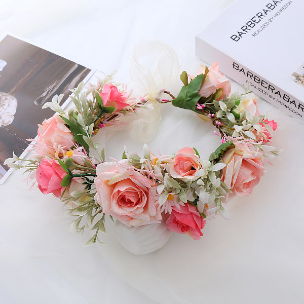 Simuleret skovkrans, Rose Head Wreath, Seaside Vacation