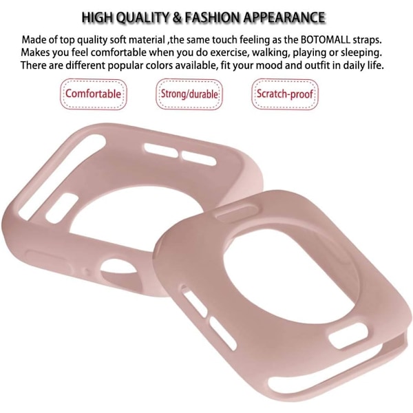 för Apple Watch Case 42mm Series 3/2 Soft