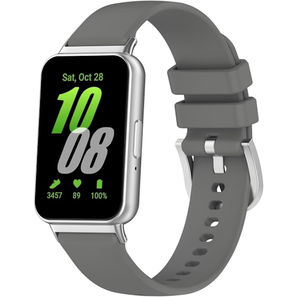 3-pakning med kompatible remmer til Galaxy Fit3-rem, sportsrem beregnet for Galaxy Fit 3 SM-R390 Smartwatch 10 farger