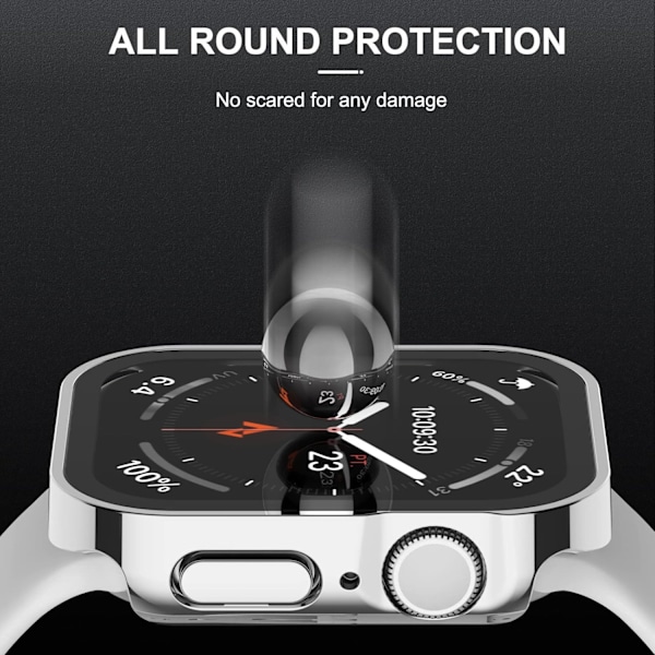 2-pak hardcase kompatibel med Apple Watch 40 mm