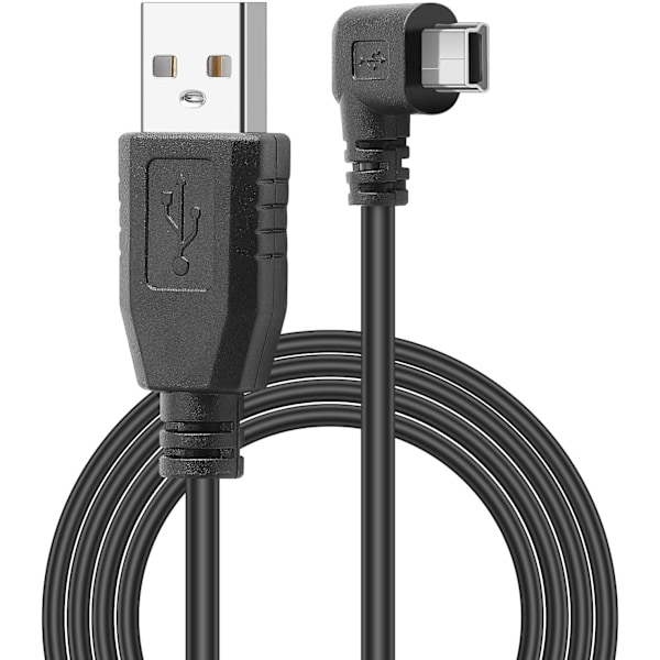 Pasow Mini USB-laddningskabel USB 2.0 A-hane till Mini-B bil