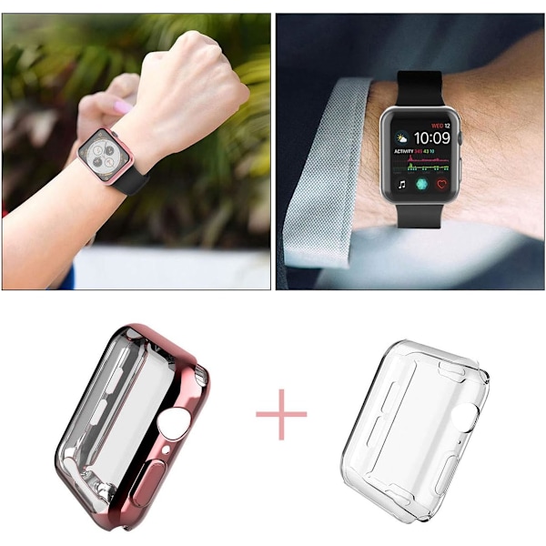 [2-pack] 40 mm fodral för Apple Watch Series 6