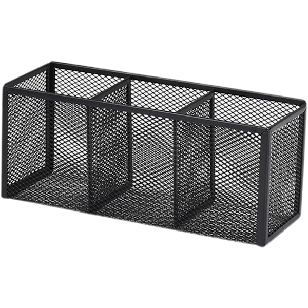 n-holder 2 stk ree Grid Storge Box Blck ns Wire Mesh Mkeup Continers Desk Storge Box Wire Mesh ncil Continer Mkeup Brush Orgnizer Blackx2pcs
