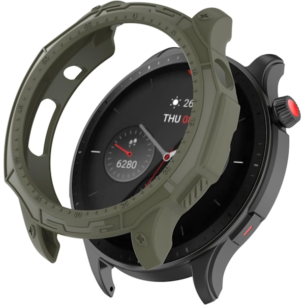 Fodral Kompatibelt med Amazfit GTR 4 Fodral Cover Bumper