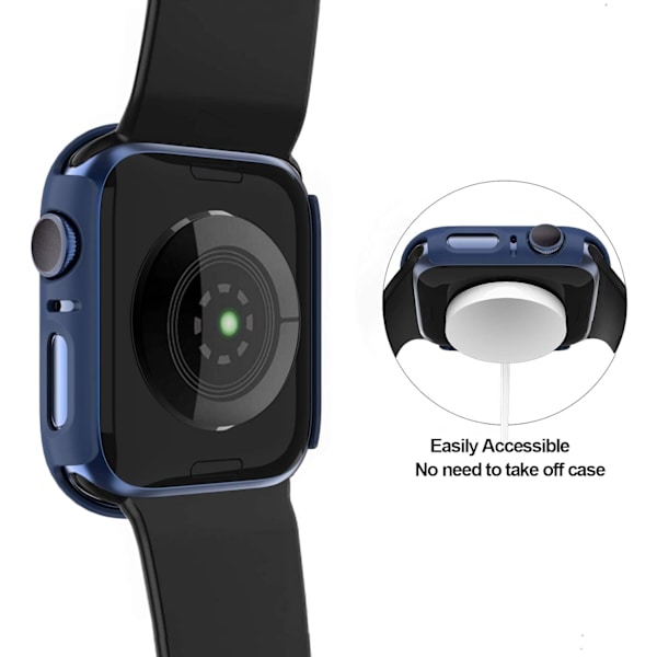 2-pack hårt PC-fodral kompatibelt med Apple Watch Series 3/2/1 42mm,