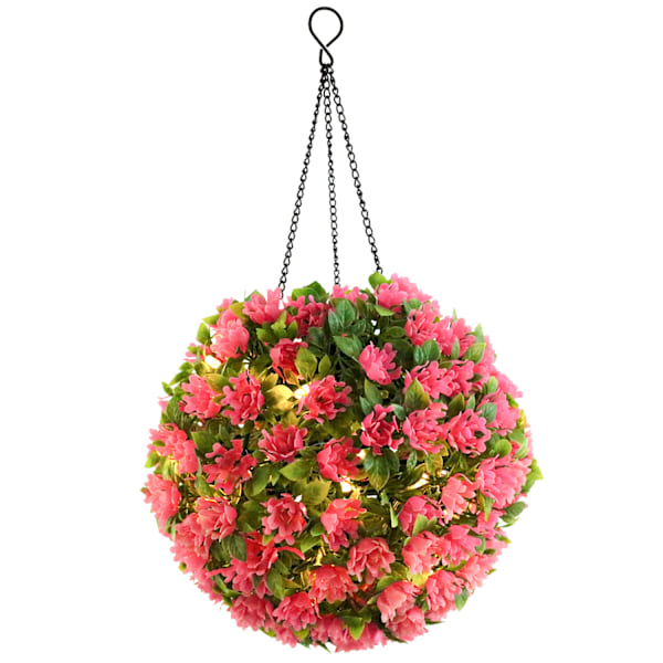 Simulerade solcellslampor i kruka lysande LED-lampor för blomboll och gräsboll