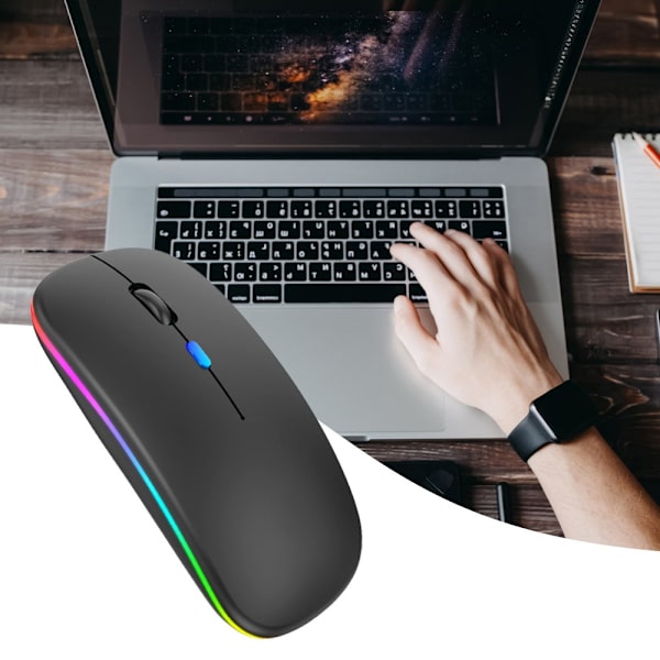 Trådløs gamingmus - Komfortabel ergonomisk mus til computer
