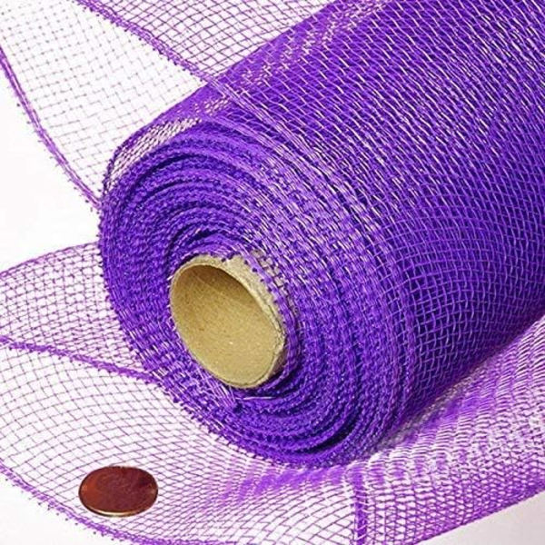 Lilla Deko Mesh Krans Dekoration - 10\" x 10 Yards, Påske, Jul, Dekorativ